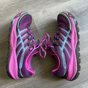 Merrell All Out Rush Trail Running Shoes Women’s 9 Purple Horizon Blue